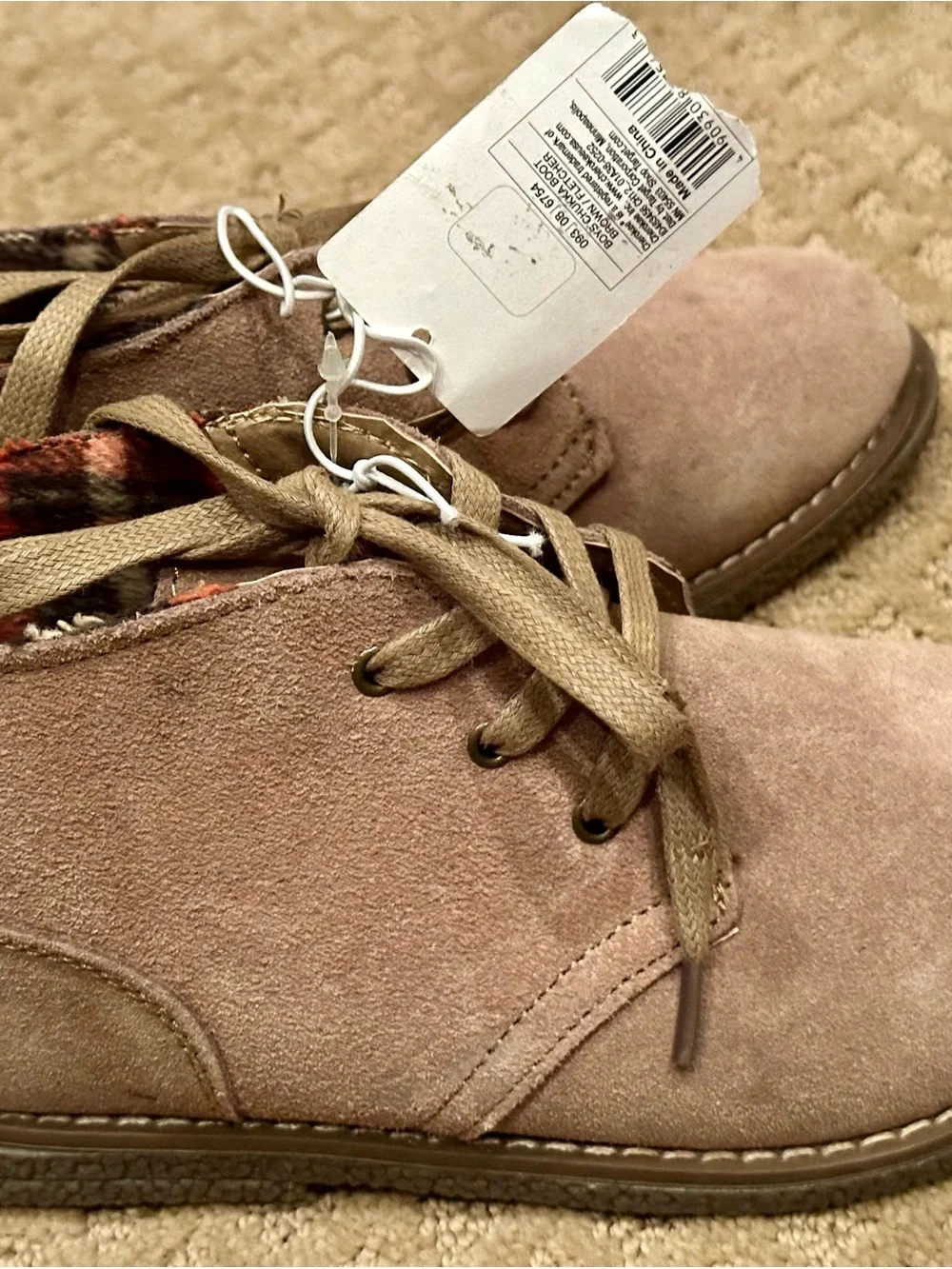 Cherokee genuine suede